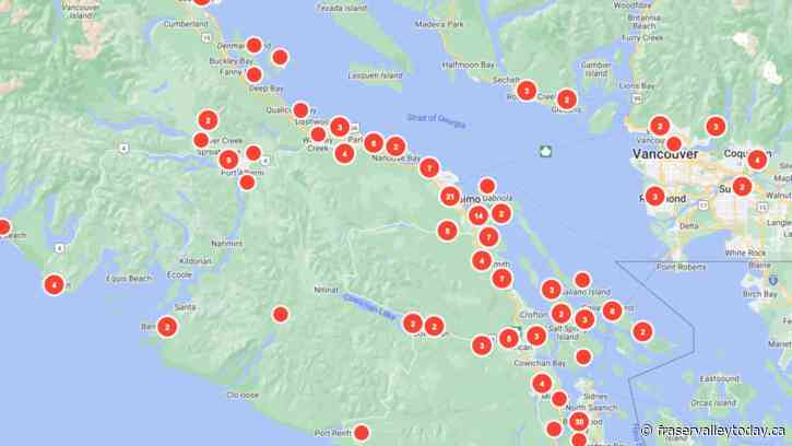 Update 7:41 p.m.: Over 119,000 customers lose power, including over 25K in Nanaimo, as storm slams B.C. Tuesday night