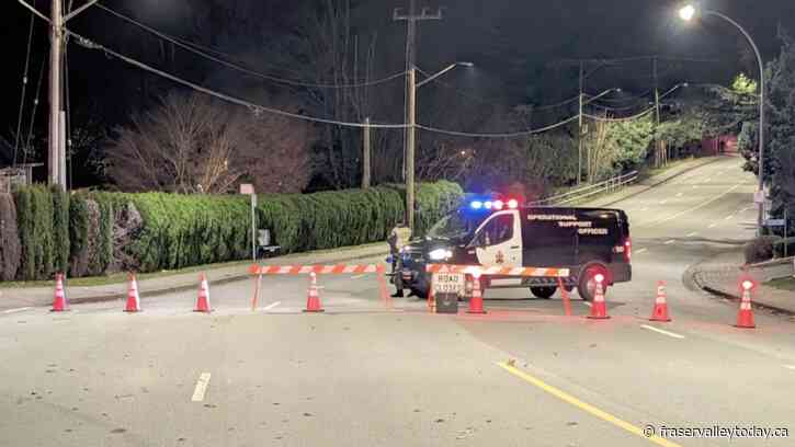 Serious motor vehicle incident involving pedestrian closes road in Abbotsford Tuesday night: AbbyPD