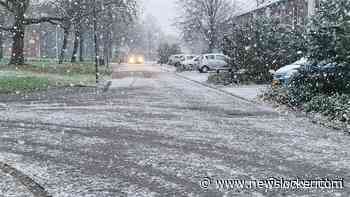 Winterse buien met kans op gladheid door hagel en sneeuw