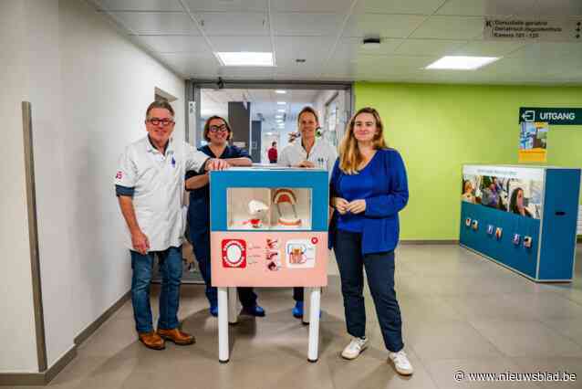 Reizende tentoonstelling over mondgezondheid houdt halt in Aalsterse ziekenhuizen: “Kinderen en ouders hebben te weinig kennis over het belang van tandenpoetsen”