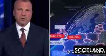 Chilling moment Russian state TV vows Kremlin will pay 'special attention' to UK in event of nuclear war