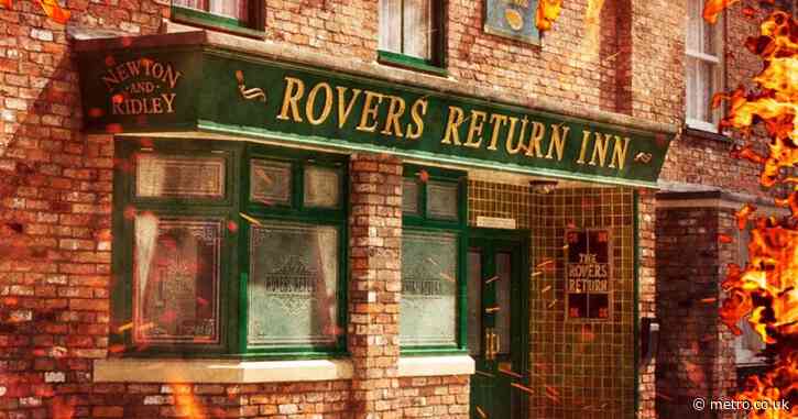 Coronation Street filming pictures ‘confirms’ characters caught up in huge fire