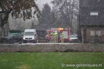 Twee koeien omgekomen door brand in stal