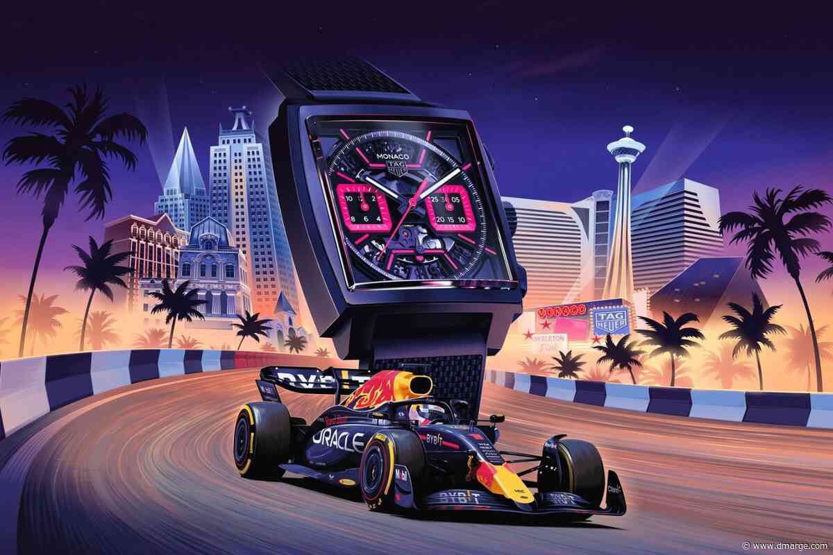 TAG Heuer’s First Formula 1 Release Is the Iconic Monaco Chronograph, Vegas Edition