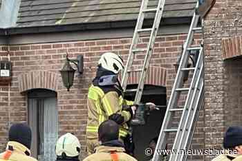 Steekvlam door PUR-gassen veroorzaakt kleine brand aan woning