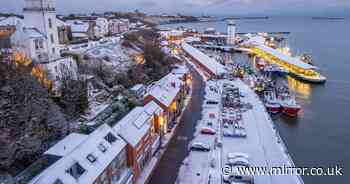 New UK snow map shows exact moment fresh Arctic bomb explodes over Britain