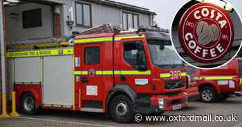 Multiple fire engines race to Costa Coffee on retail park