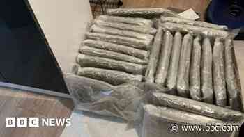 Two men charged after cannabis worth £6.1m seized