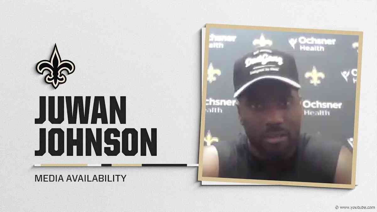 Juwan Johnson on team standards, finishing strategies | New Orleans Saints