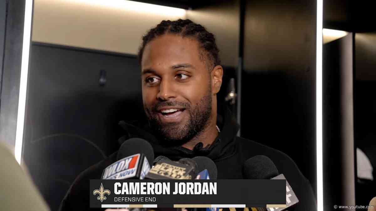 Cam Jordan on Saints Defense, Run Stopping | Saints-Browns Postgame | 2024 NFL Week 11