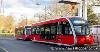 New tram-like buses start running on route between Crystal Palace and Orpington