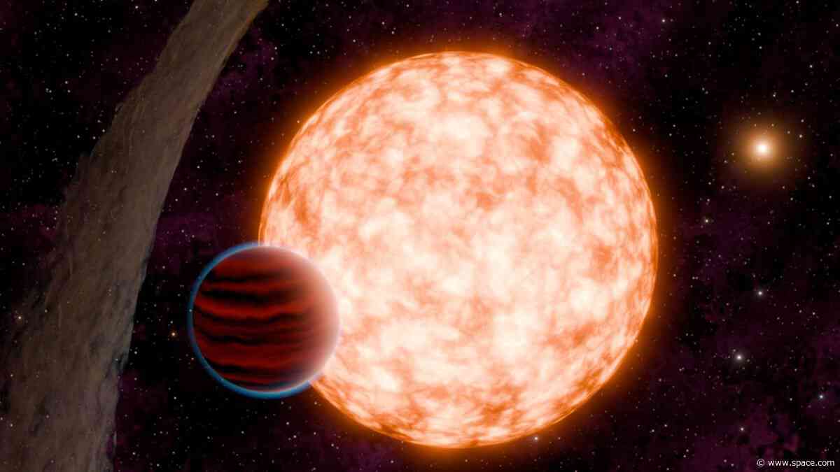 Scientists find extremely young exoplanet orbiting star with a wonky disk