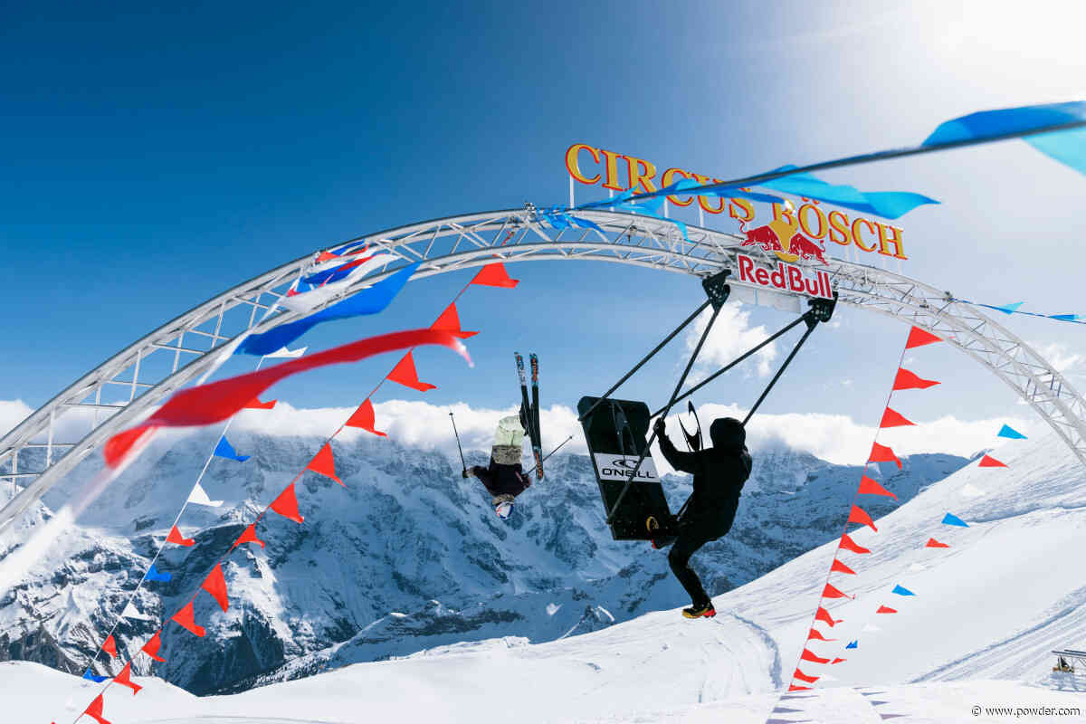 How Red Bull Skier Fabian Bösch Brought a Circus to the Mountains