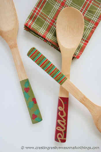 How to Make Hand Painted Wooden Spoons