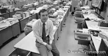 Reg Murphy, Newspaper Editor Whose Kidnapping Riveted the U.S., Dies at 90