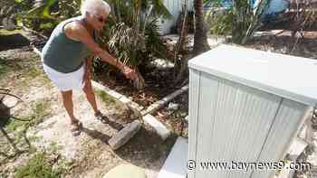 Harbor Lights mobile home park still in the dark after Hurricane Helene