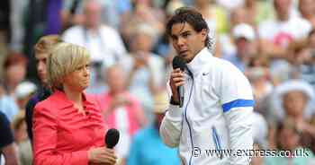 Sue Barker calls Rafael Nadal an 'animal' and fires Novak Djokovic warning