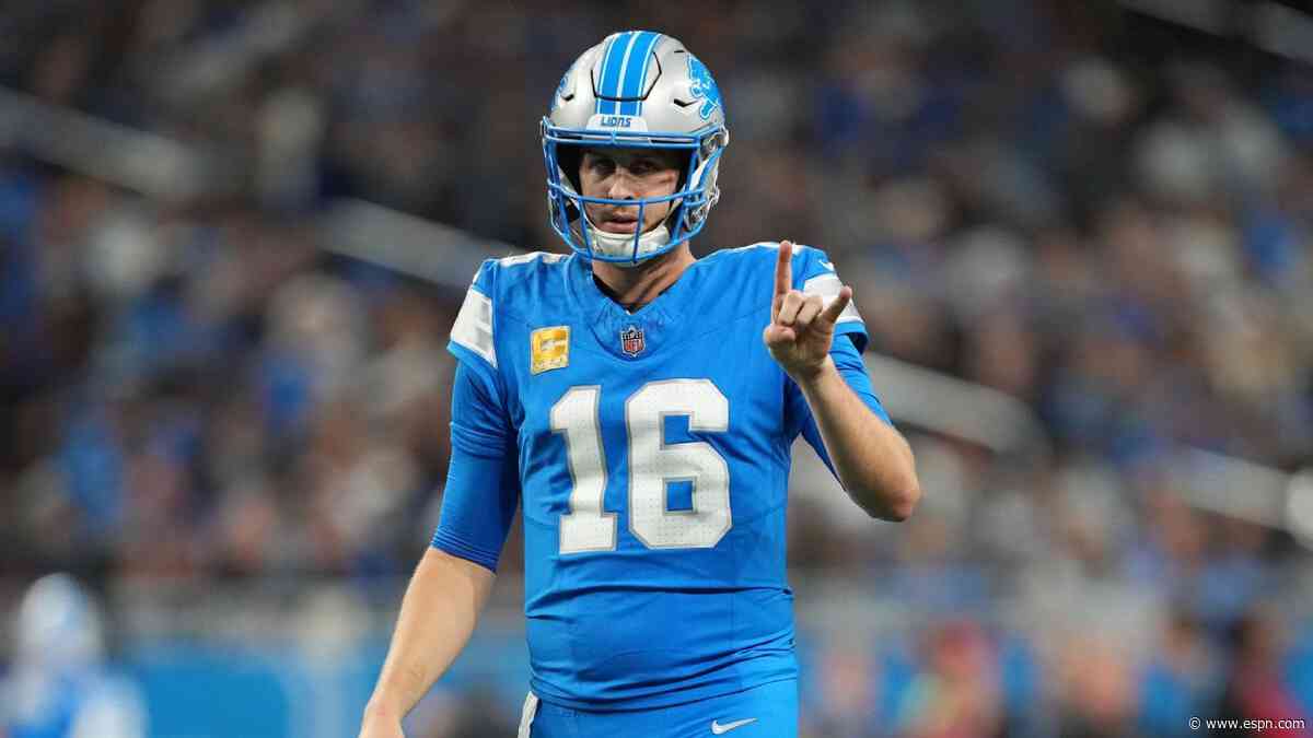 Goff, Lions striving for 'perfection' on offense