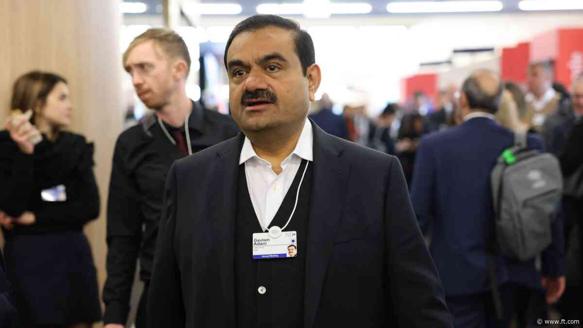 FirstFT: Gautam Adani indicted in the US