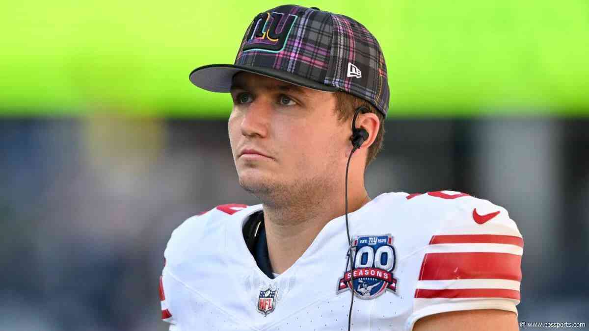 Daniel Jones benching: Giants' Drew Lock doesn't understand why Tommy DeVito was named team's starting QB