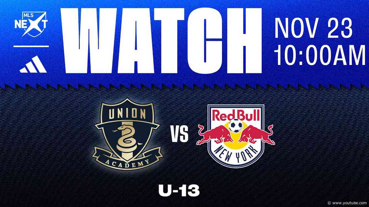 Philadelphia Union Academy U-13 vs. NY Red Bull (11.23.24)