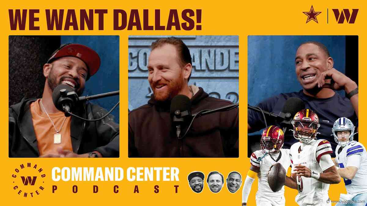 Cowboys ⭐️ vs. Commanders Matchup + We're Talking about Playoffs! | Command Center