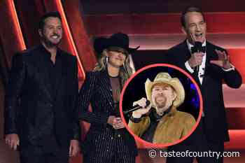 WATCH: CMA Awards Pause to Honor the Late Toby Keith