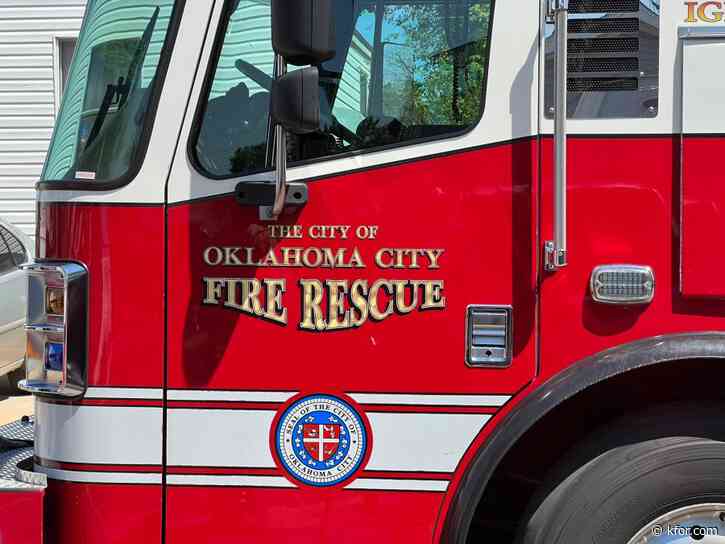 Fire crews knock down house fire in NW Oklahoma City