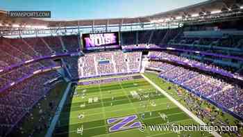 Renderings of Northwestern University's new $850M Ryan Field unveiled