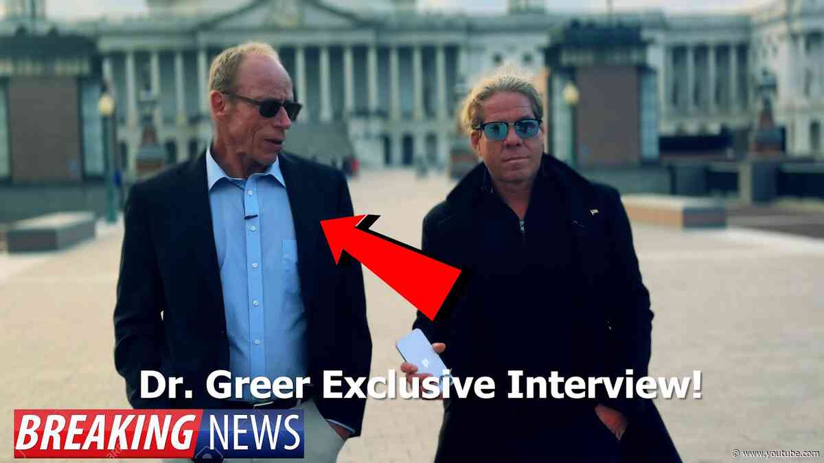 Dr. Greer EXCLUSIVE Interview! Walmart SIZED UFO! NEW Videos Just In! 2024