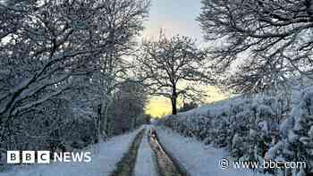 Ice warning in place overnight after snowfall