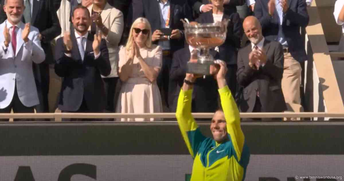 French Open comes up with absolutely wonderful retirement note for Rafael Nadal