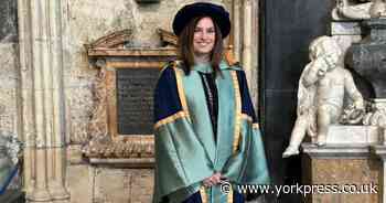 Senior nurse presented honorary degree by York St John University