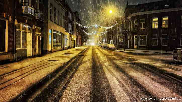 Weer sneeuw en gladheid, code geel tot donderdag einde ochtend