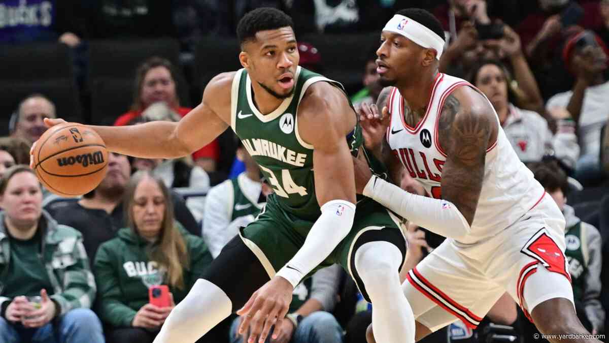 NBA roundup: Giannis Antetokounmpo (41) lifts Bucks past Bulls