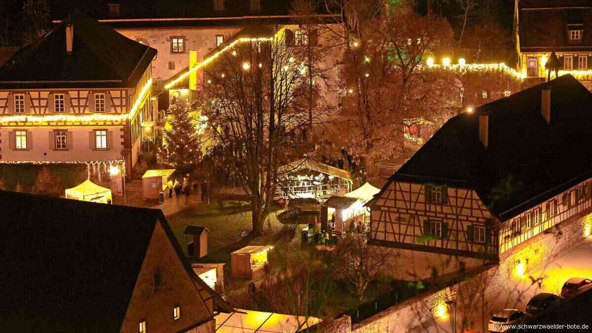 Advent in Wildberg: Weihnachtsmarkt im Kloster steht in den Startlöchern