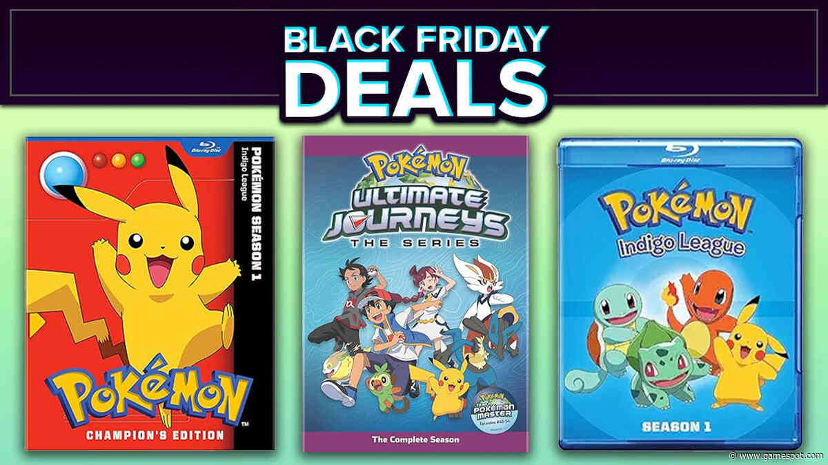 Tons Of Pokemon Blu-Rays And DVDs Are Discounted For Black Friday