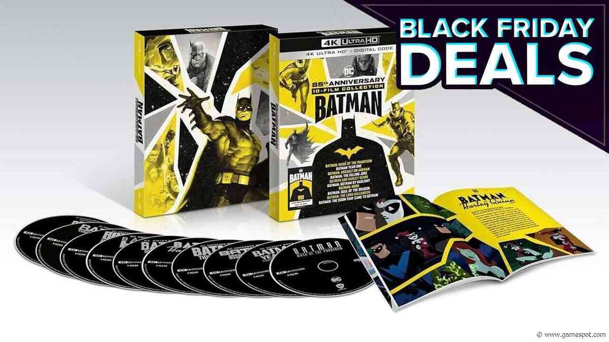 This Collection Of Batman's Greatest Animated Hits Gets A Massive Black Friday Discount