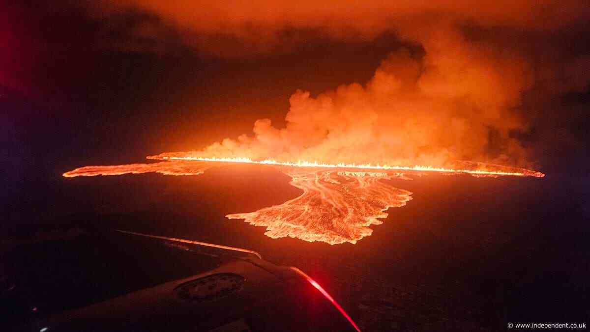 Evacuations as Iceland’s huge volcano on the Rekjanes Peninsula erupts – again