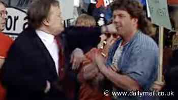 The greatest political punch in history: Moment John Prescott socked protester who egged him on the election trail