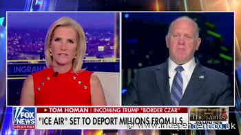 Donald Trump’s border czar pick Tom Homan tears up discussing Laken Riley murder during live TV interview