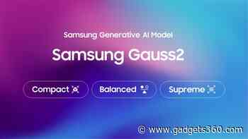 Samsung Gauss2 Multimodal AI Model With Support for Up to 14 Languages Unveiled at SDC24