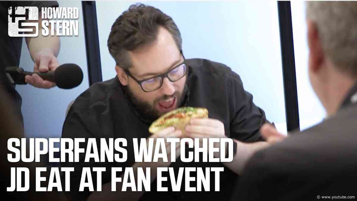 Superfans Wanted to Watch JD Harmeyer Eat at the Ultimate Fan Event