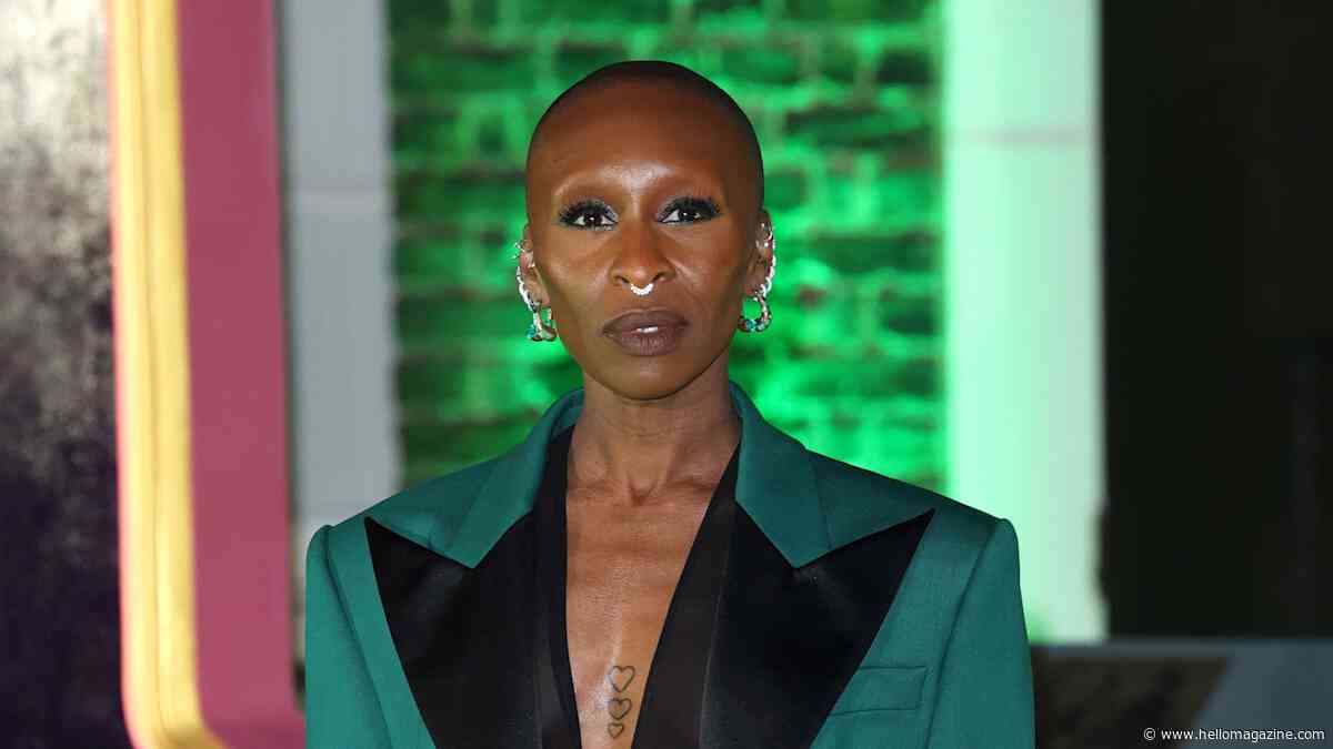 Cynthia Erivo redefines the power suit at Wicked photocall