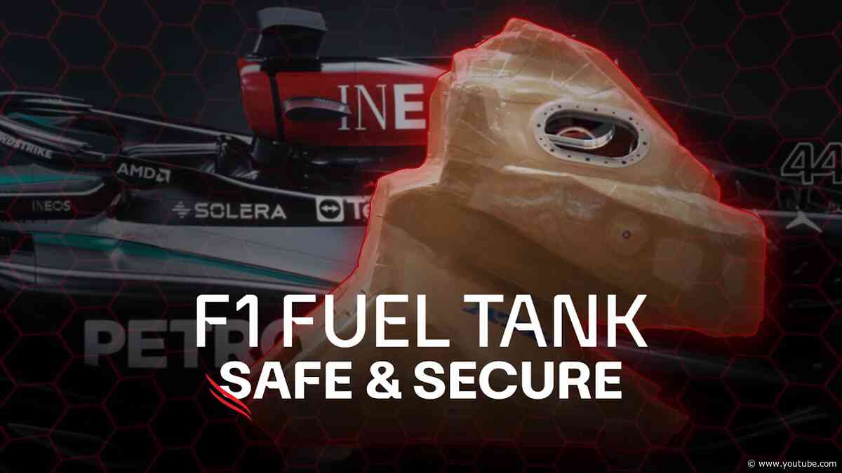 Unseen Safety: The F1 Fuel Tank's Critical Role in Protecting Drivers | Safe & Secure x Crowdstrike