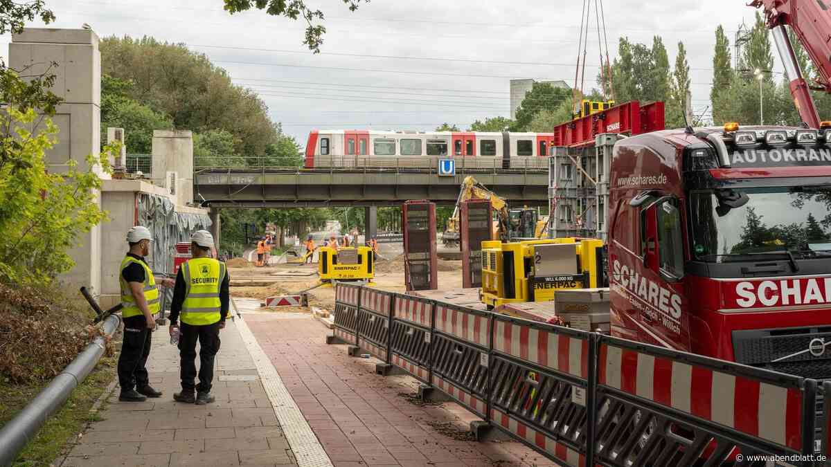 Lange Fahrzeiten, volle S-Bahn: U1 in Hamburgs Norden gesperrt