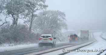 Ice warning issued for Sussex ahead of storm