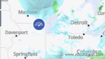 Chicago weather radar: Track ‘bursts' of heavy, wet snow for Thursday commute