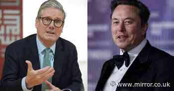 Elon Musk's dad gets savage three-word clapback from No10 after demanding Keir Starmer quits