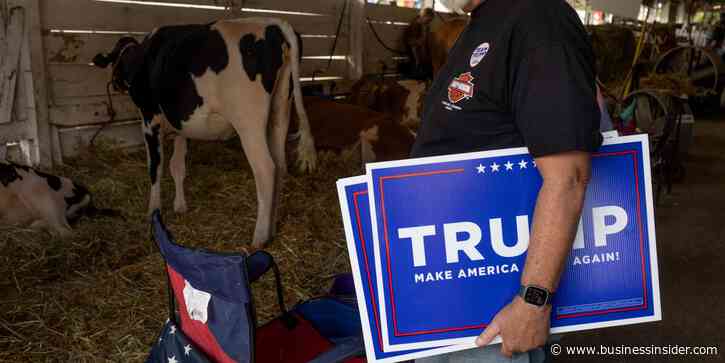 Young people flocked to these 10 rural places before the election. 9 went for Trump.